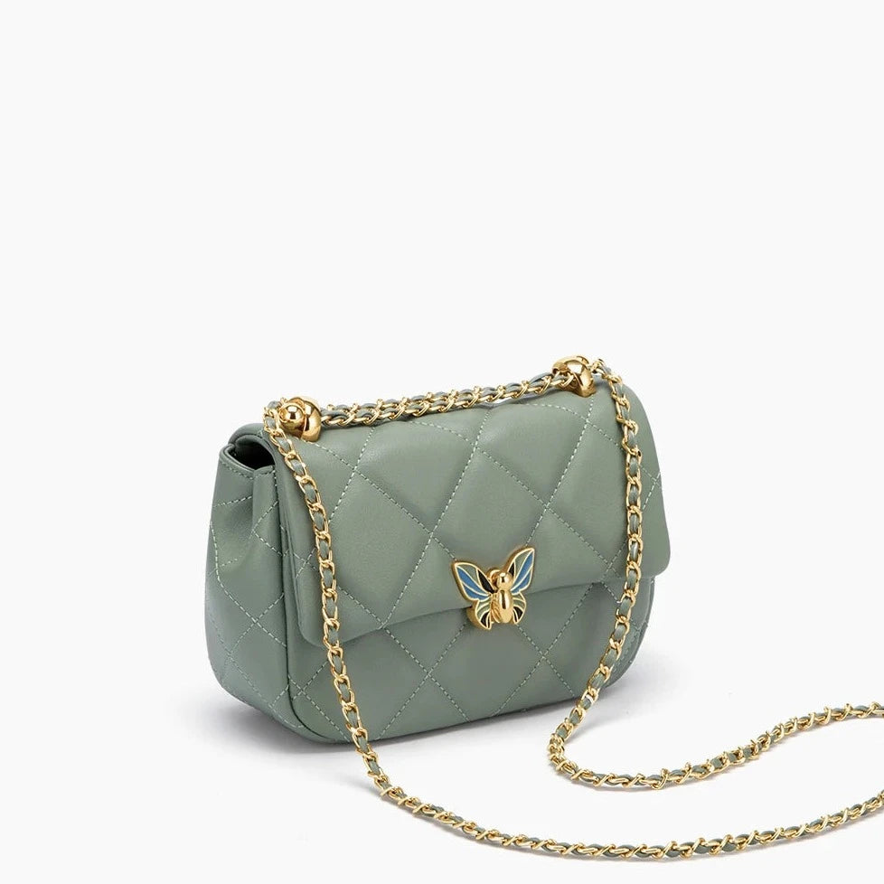 Diamond Chain Crossbody Bag for Women