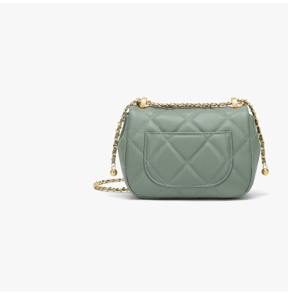 Diamond Chain Crossbody Bag for Women