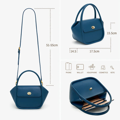 Winter Fashion Leather Handbag For Women's