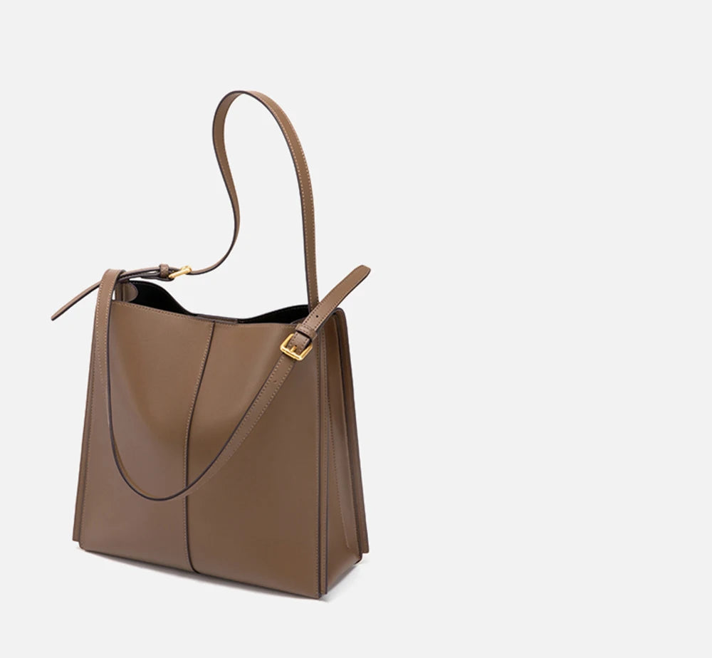 Split Leather Shoulder & Crossbody Bag