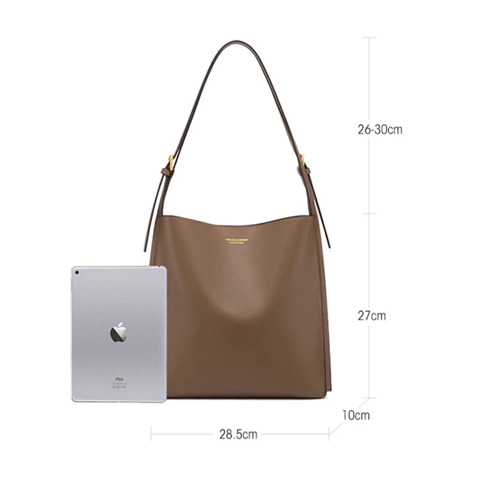 Split Leather Shoulder & Crossbody Bag