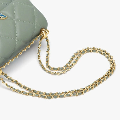 Diamond Chain Crossbody Bag for Women